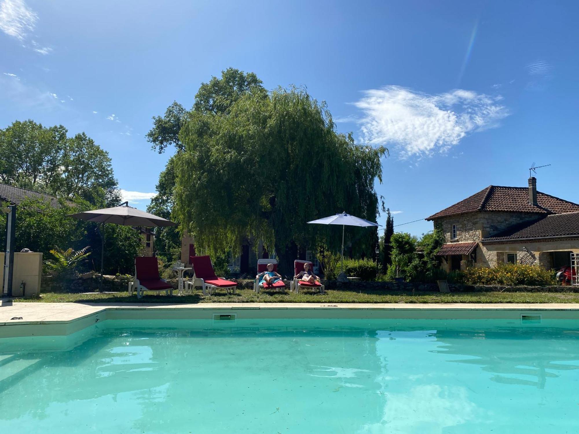 Willa Sfeervol Vakantiehuis Op Landgoed Aan De Dordogne Prudhomat Zewnętrze zdjęcie