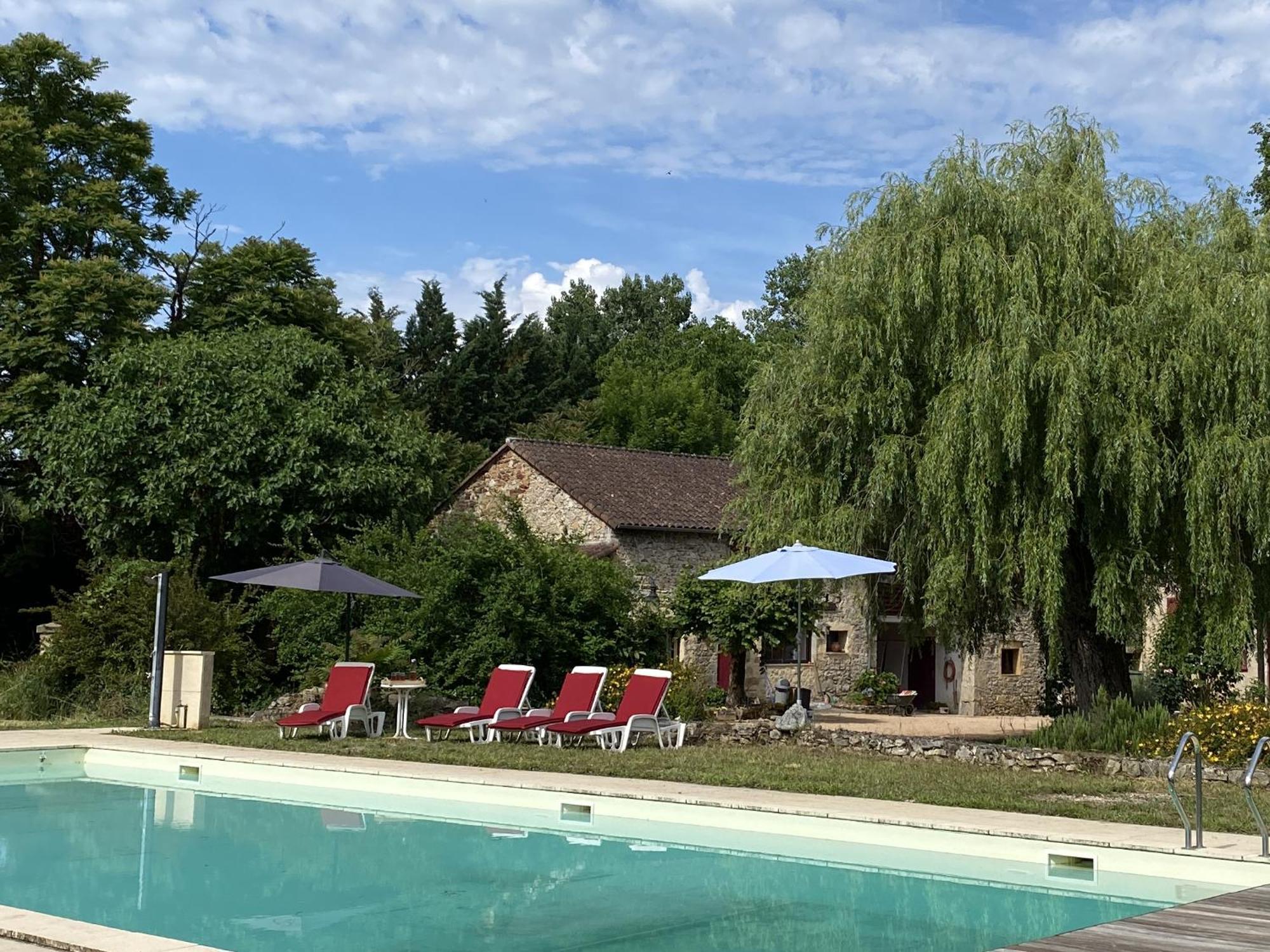 Willa Sfeervol Vakantiehuis Op Landgoed Aan De Dordogne Prudhomat Zewnętrze zdjęcie
